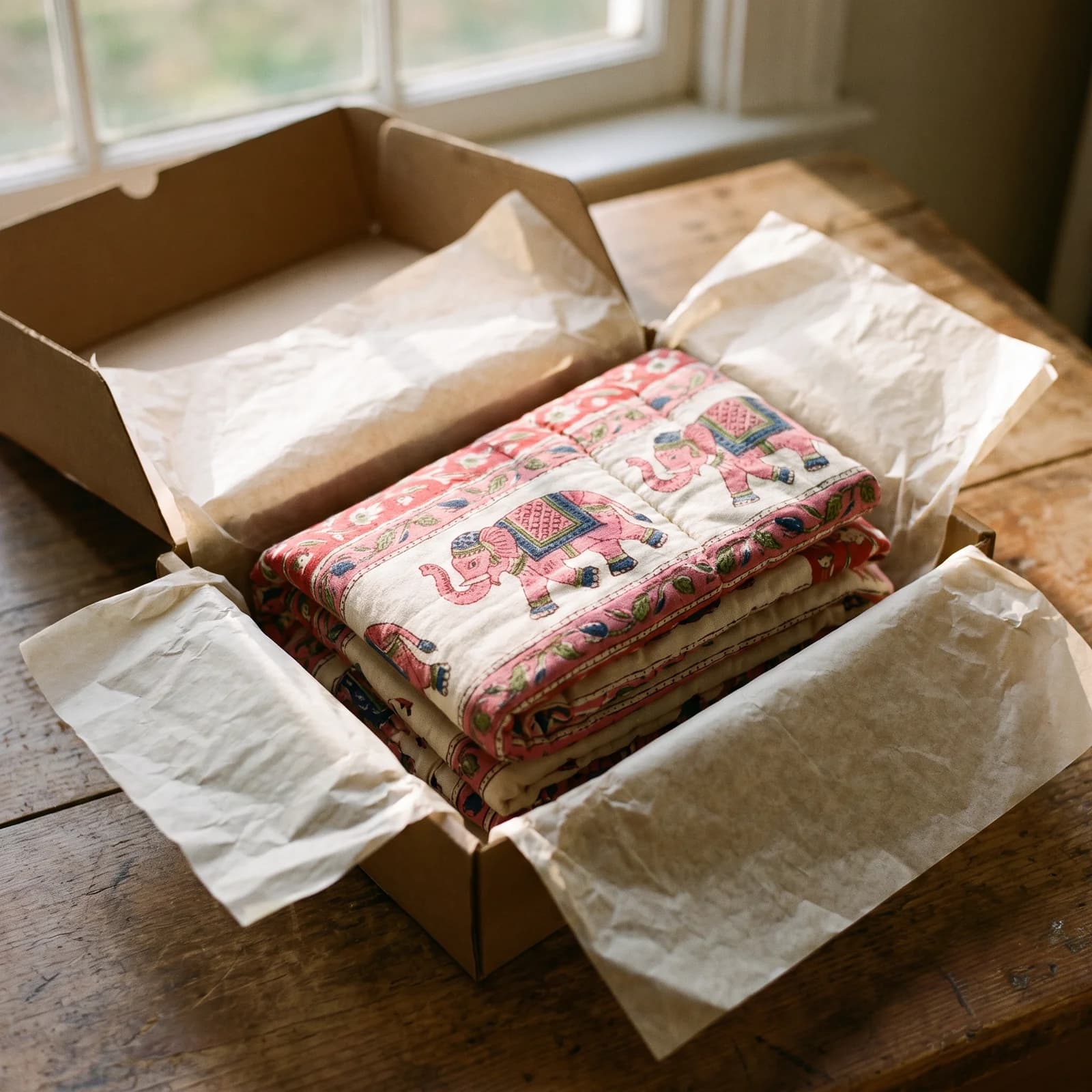 Baby Jaipuri Razai — Elephant Parade (gift-boxed)